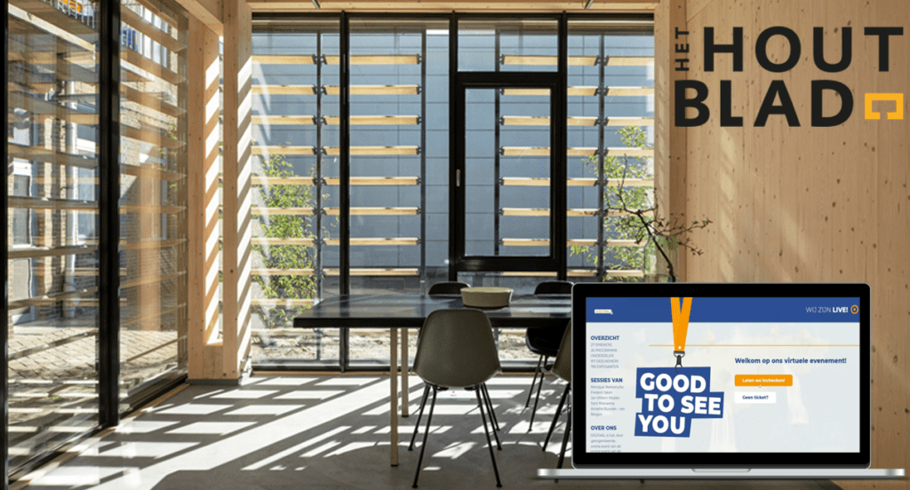 Het Houtblad organiseert Nationaal Digitaal Houtbouwcongres 1 okt featured image