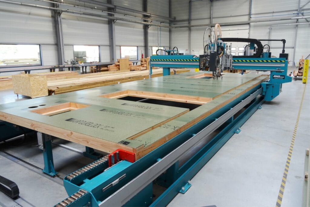 Geautomatiseerde productie van prefab-elementen