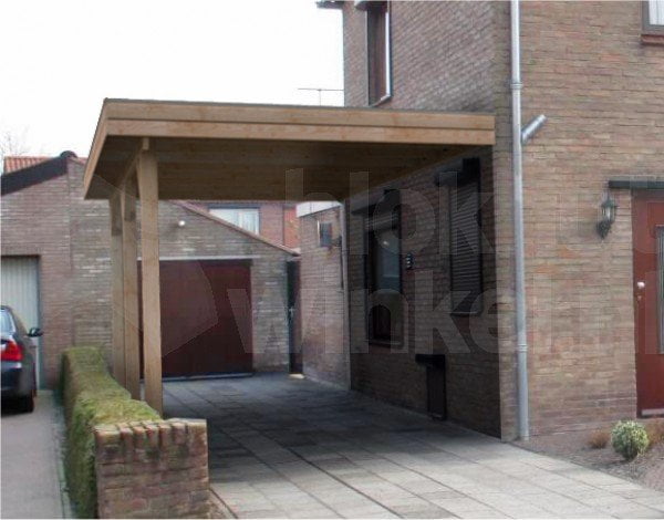 Houten carport