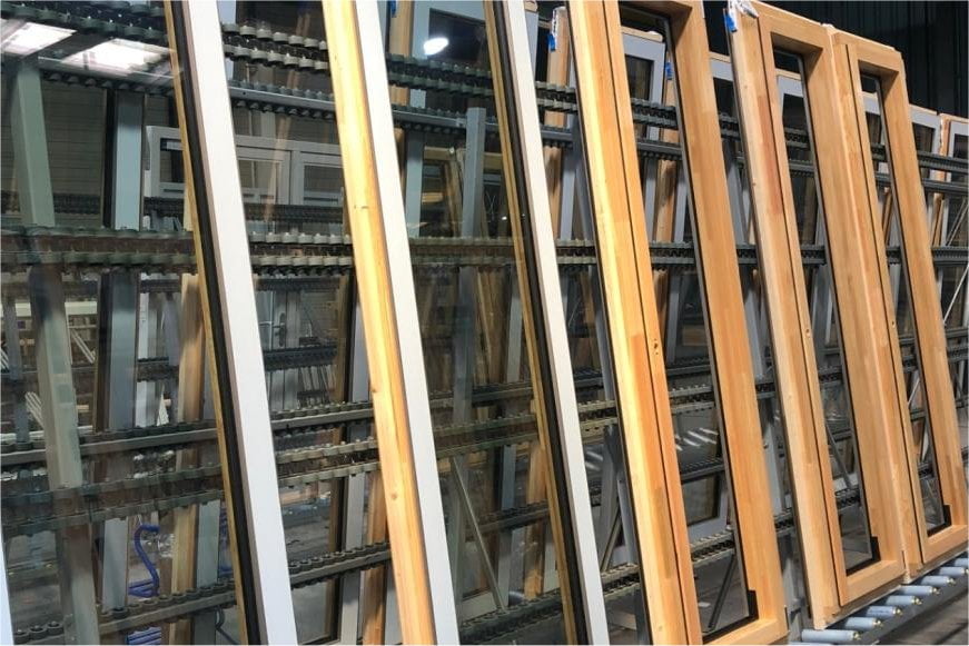 Polderkozijn in productie