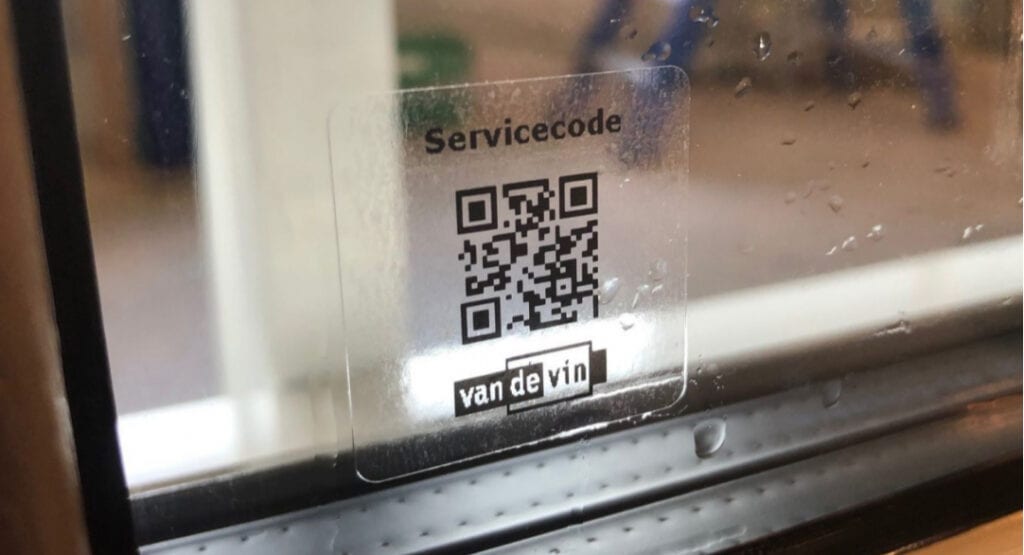 QR-code voor beglaasde kozijnen featured image