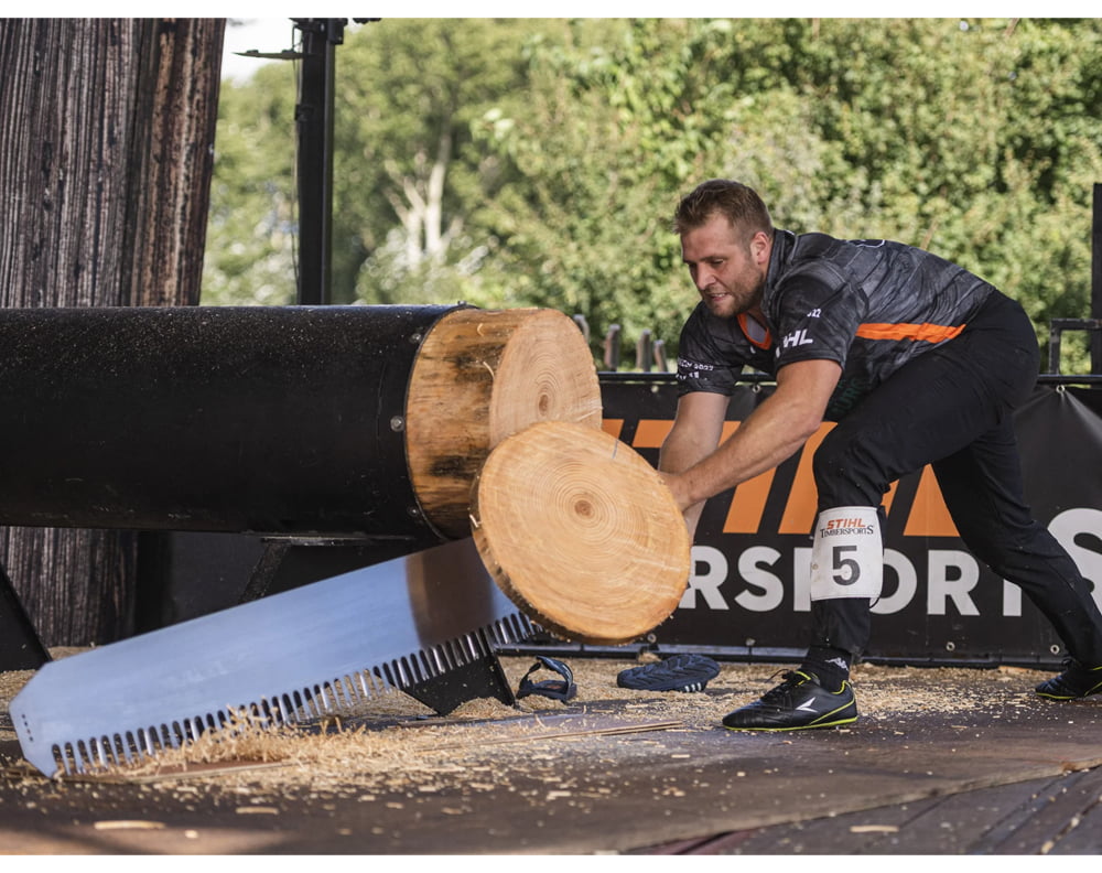 Redmer Knol wint het STIHL Timbersports Benelux kampioenschap 2022 featured image