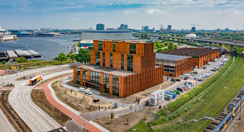 Winnaar Nationale houtbouwprijs 2023 Liander Amsterdam