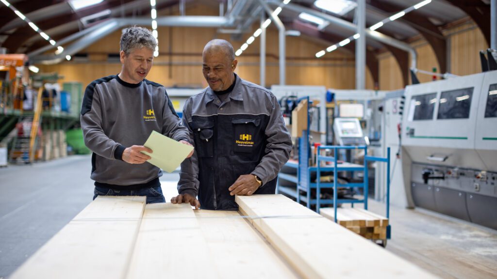 Hout mooi werk, project om uitval te verminderen