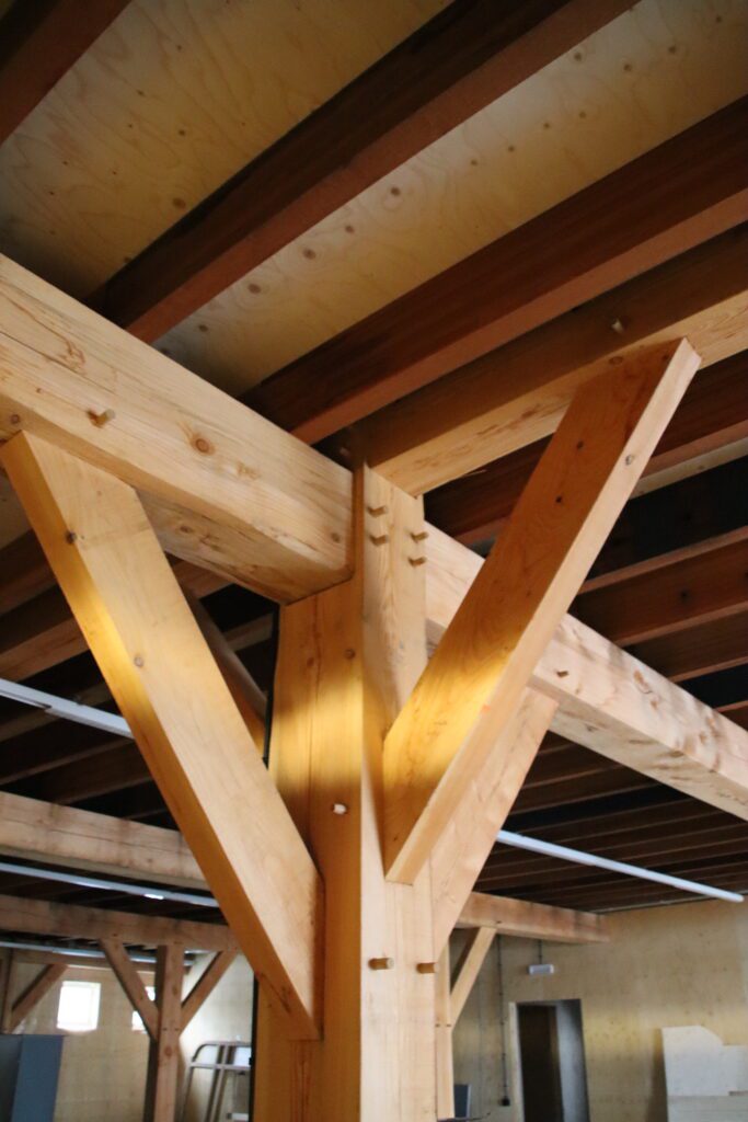 Houten verbindingen van de stichting ribo