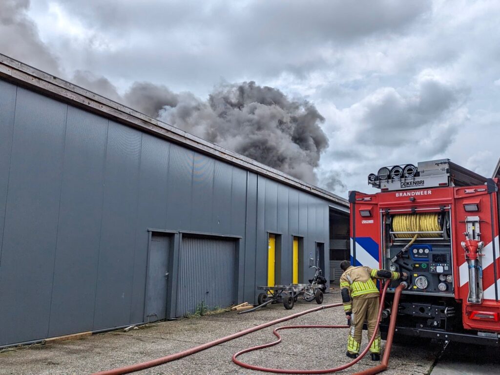 Houthandel Houtex getroffen door brand in afzuiging Machinale