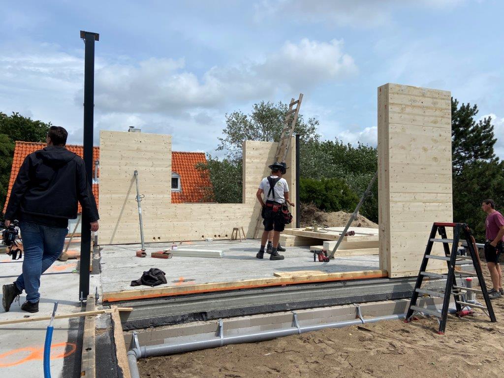 opbouw woonhuis in Hozl100 methode, bouwen met dlt.