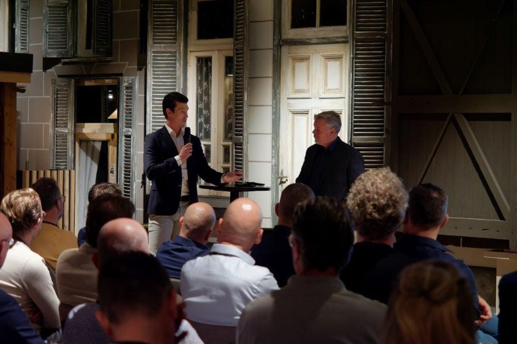 Martijn de Groot op de HoutwereldPraktijkdag 2024