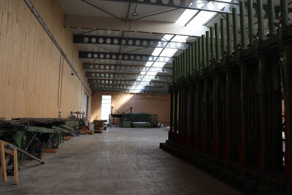 De nieuwe hal van Huibers Hout in Wieringerwerf.