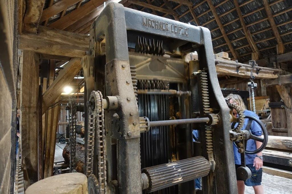 stoomhoutzagerij nahuis verticale zaag