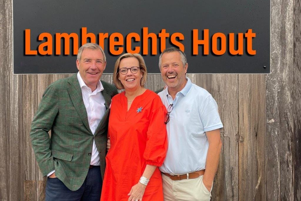 Mike Lemahieu met Marleen en Jan Lambrechts