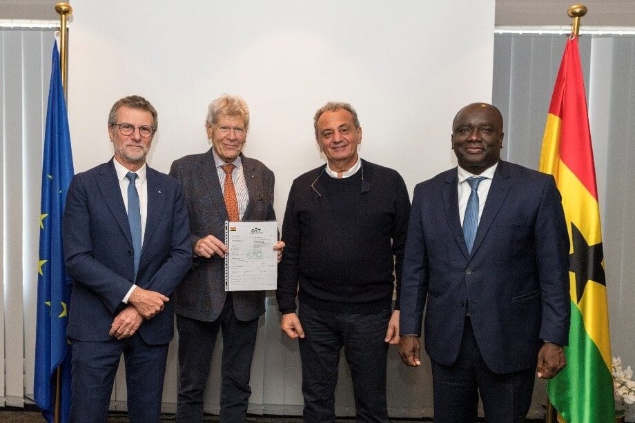 Stockmans certificaat Flegt Ghana
