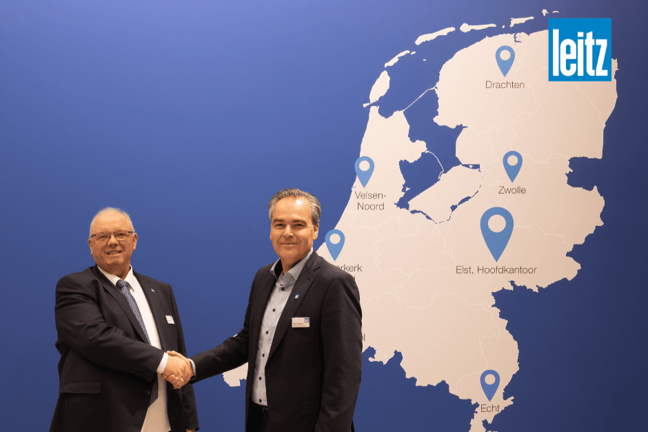 directie wissel leitz op de foto Hans Pohlen en theo boskma