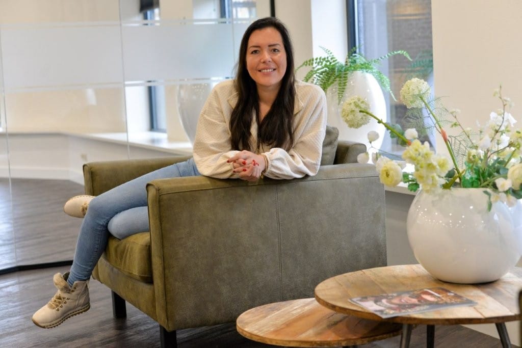 Nancy Belshof van Bear Optima Wood: ‘We lassen onder KOMO-certificering en daardoor worden er ook eisen gesteld aan de lijm. Zomaar veranderen kan dus niet.’